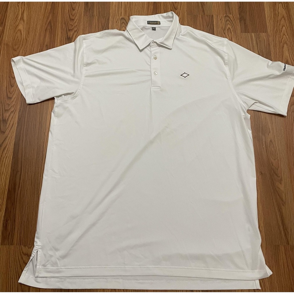 Peter Millar Polo Mens 2XL Summer Comfort Golf Diamond Farm Cup Logo